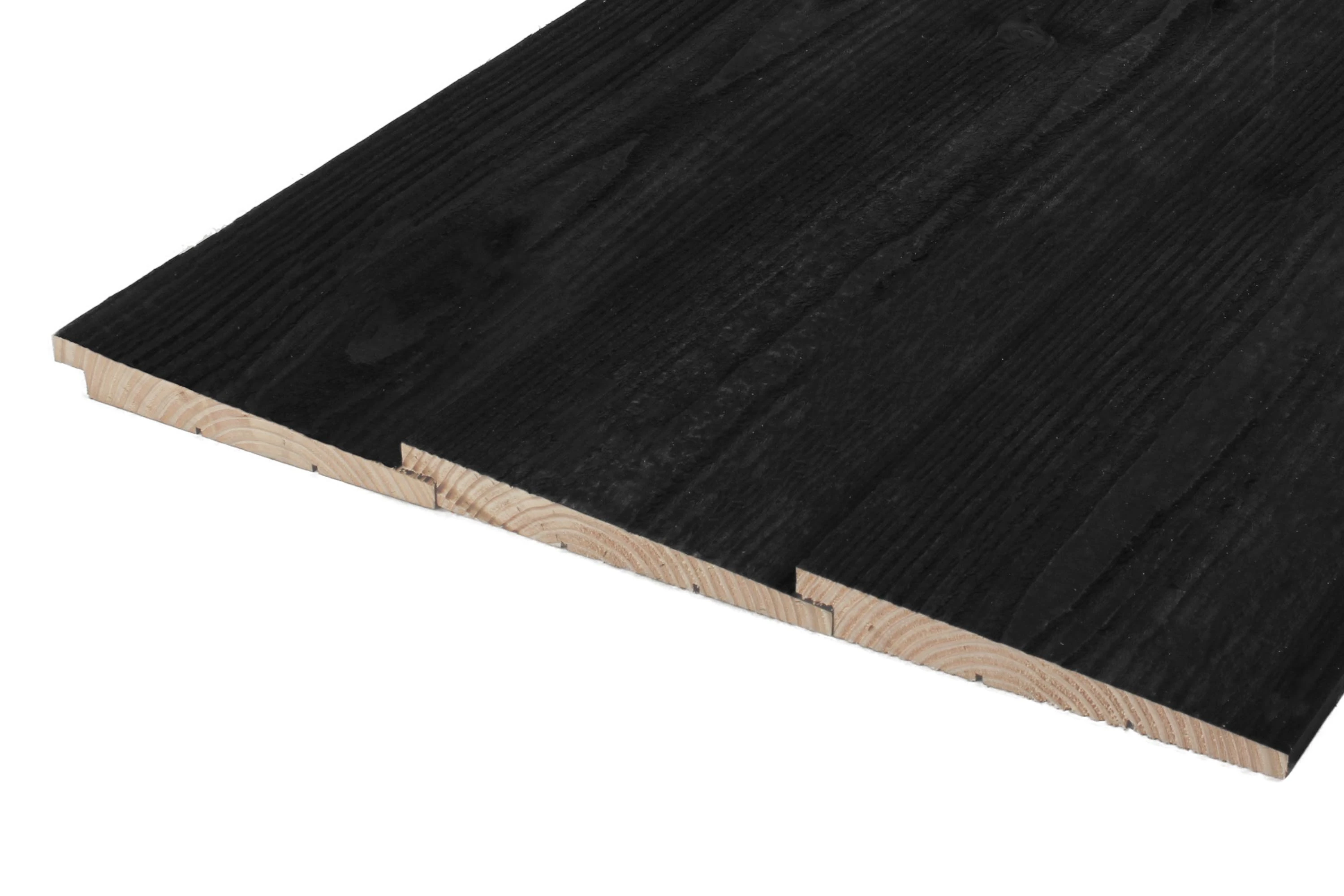 Douglas Zweeds Rabat 2.7 x 19.5 cm (27 x 195 mm) Zwart Geïmpregneerd - Lengte 300 cm - Afbeelding 1